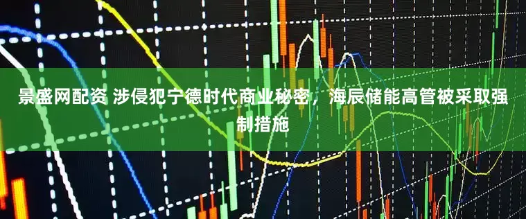 景盛网配资 涉侵犯宁德时代商业秘密，海辰储能高管被采取强制措施